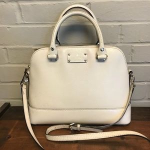 *SOLD*Large White Kate Spade ♠️ Purse